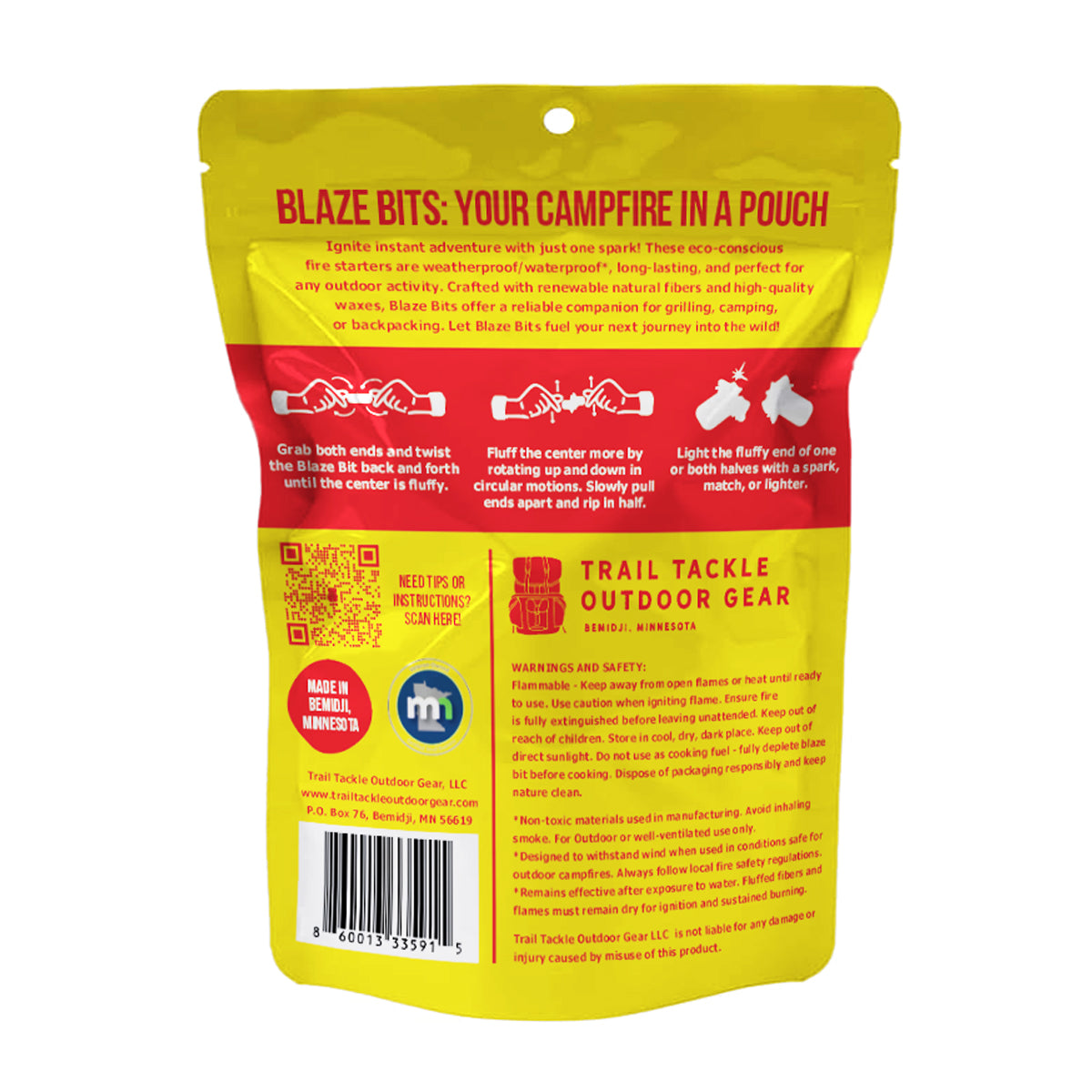 Blaze Bits Fire Starting Plugs